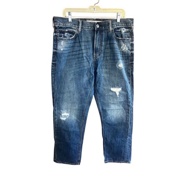 Express distressed Men’s Kingston Classic Fit Jeans Sz 34/29 - Picture 1 of 7